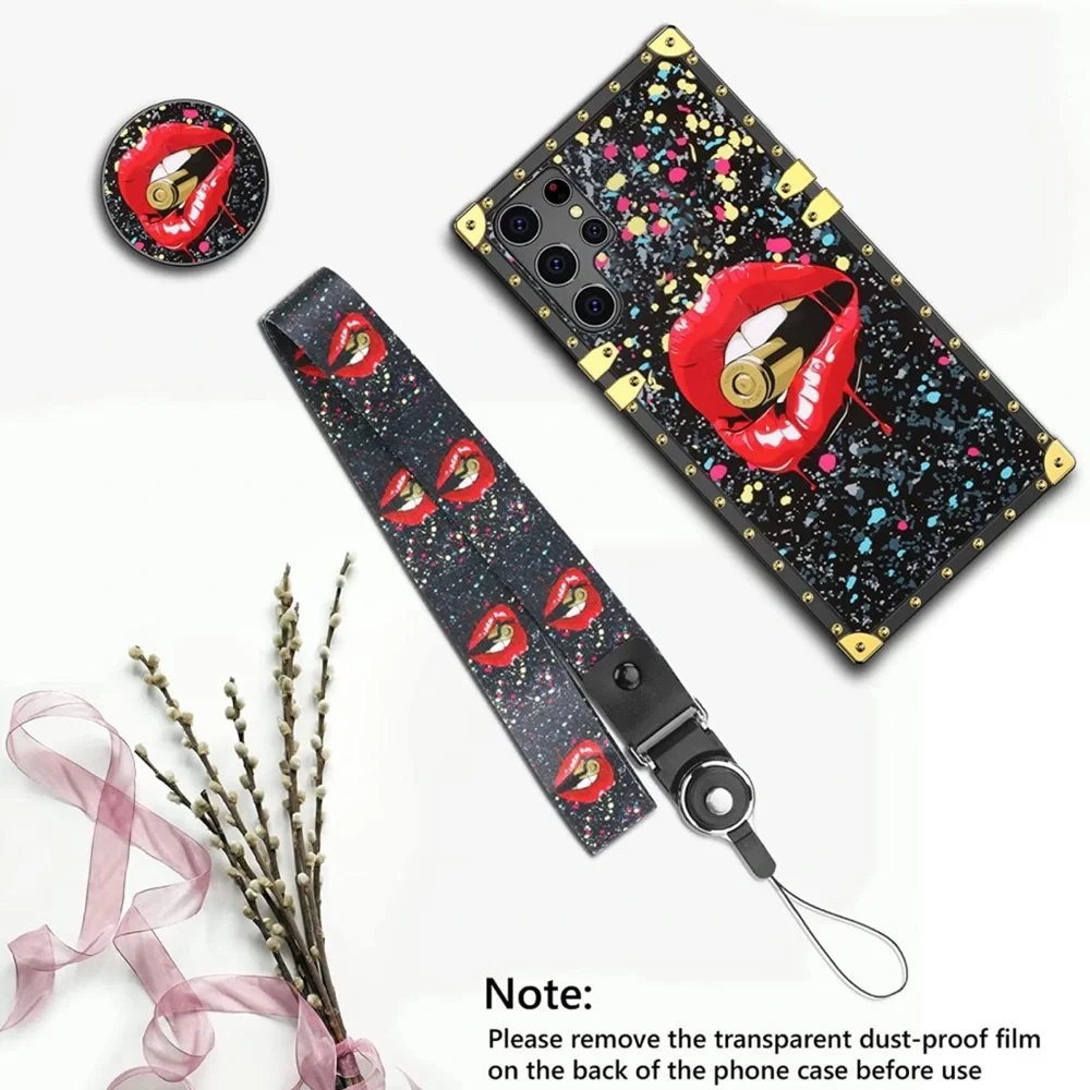 JakPak Phone case with strap &‎ stabd for Galaxy A32 5G